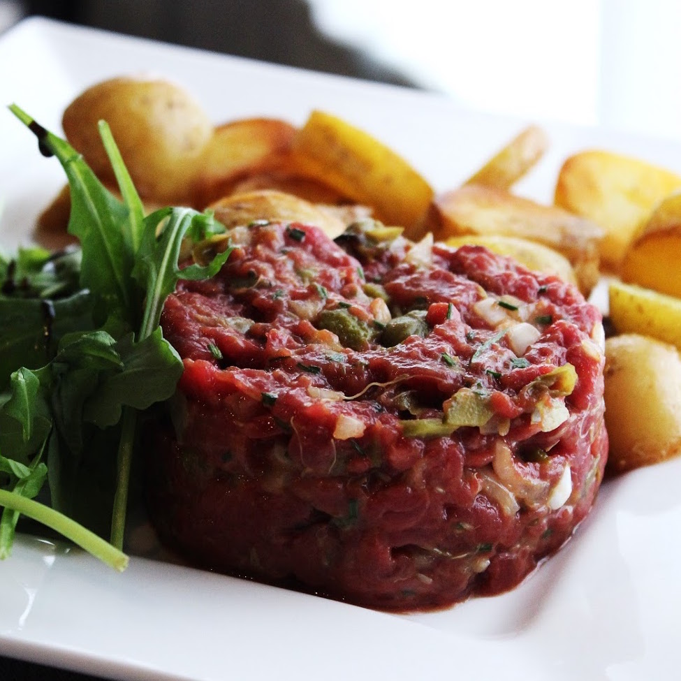 Tartare au couteau de boeuf d