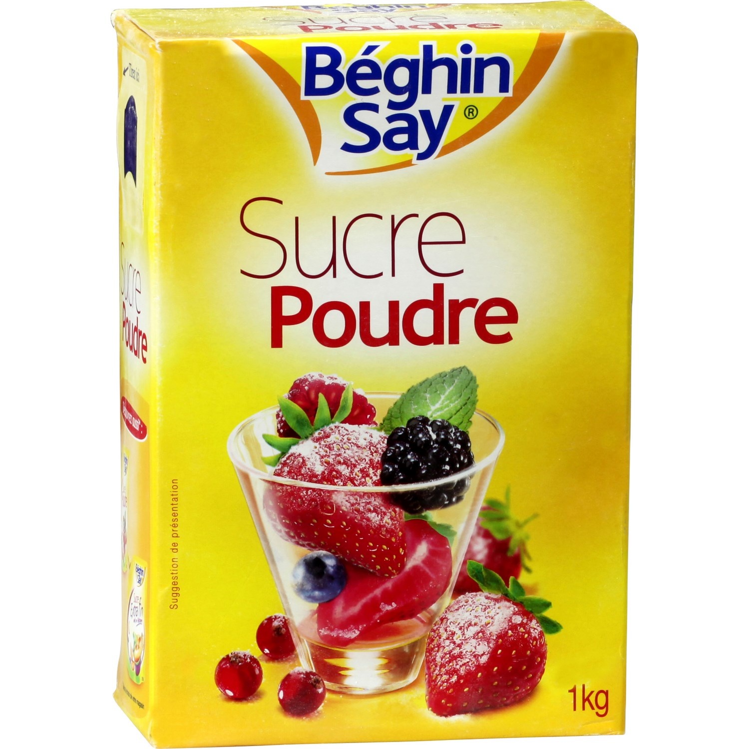 sucre en poudre beghin say 1 kg