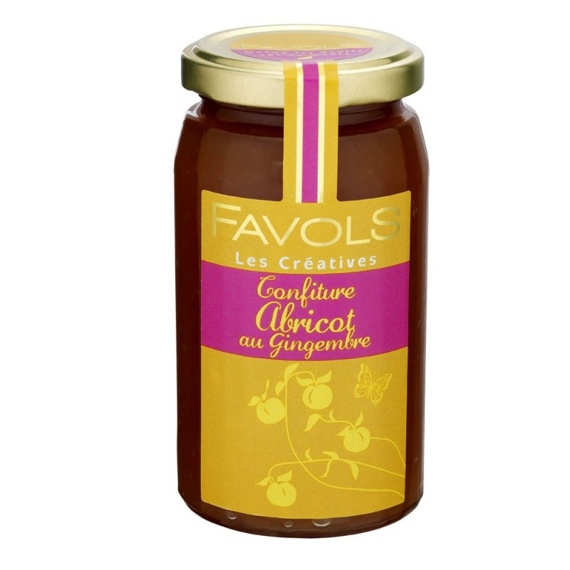 Confiture abricot gingembre, Favols (270 g) La belle vie Vos