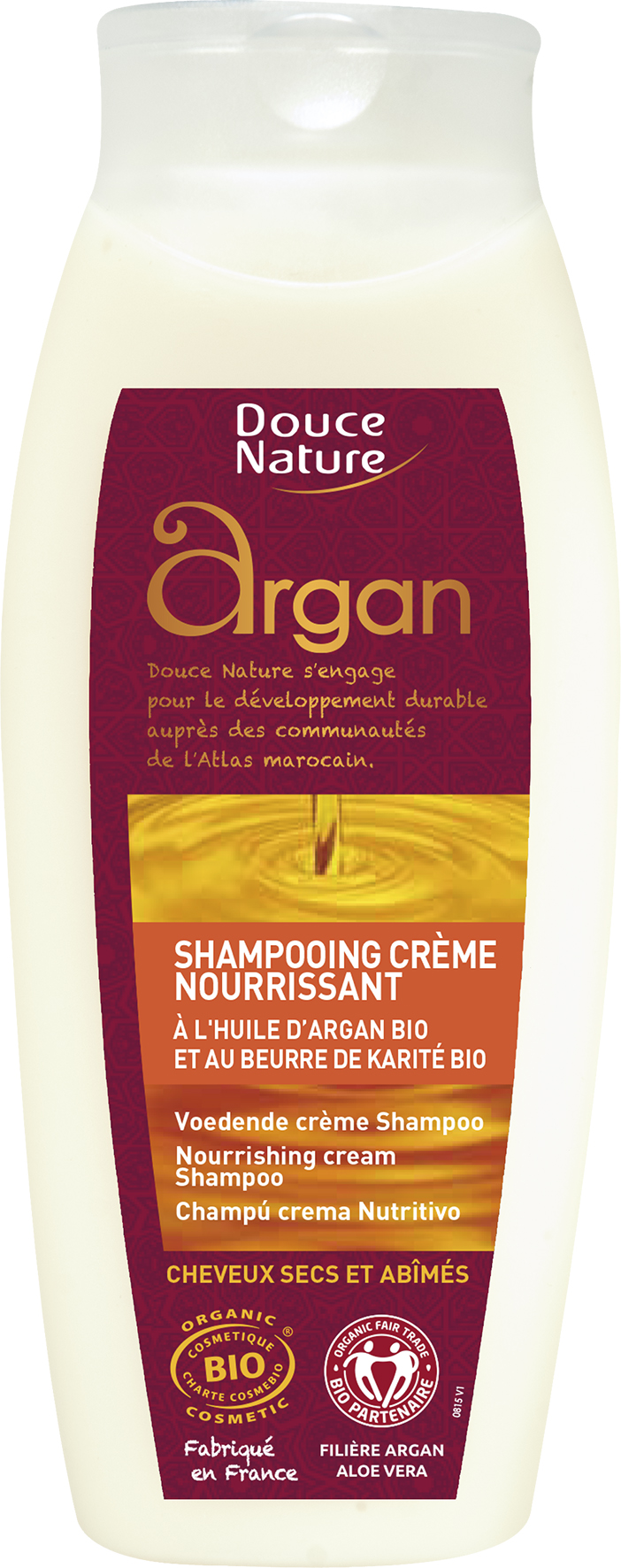 Shampoing Luxe E3 à L'huile D'argan Pour Animaux - 32 Oz (946 Ml) Toilettage Pro