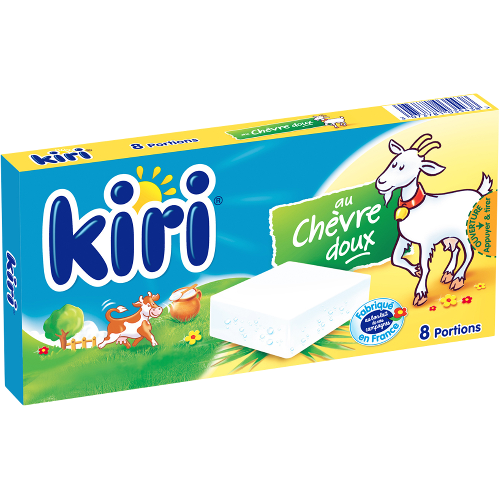 Kiri au chèvre doux (x 8 portions, 144 g) La belle vie Changez