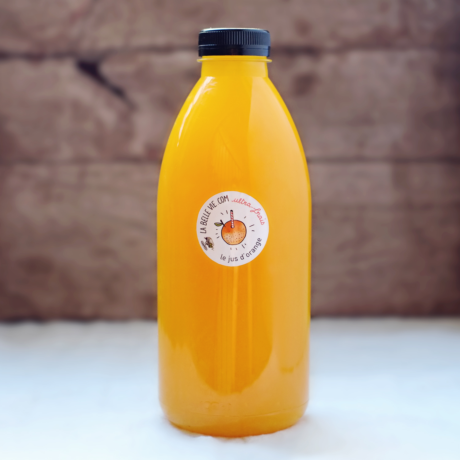 Jus d'orange pressé (1 bouteille d'1 Litre) | Miamtag : livraison de