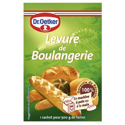 1 paquet de levure de boulanger