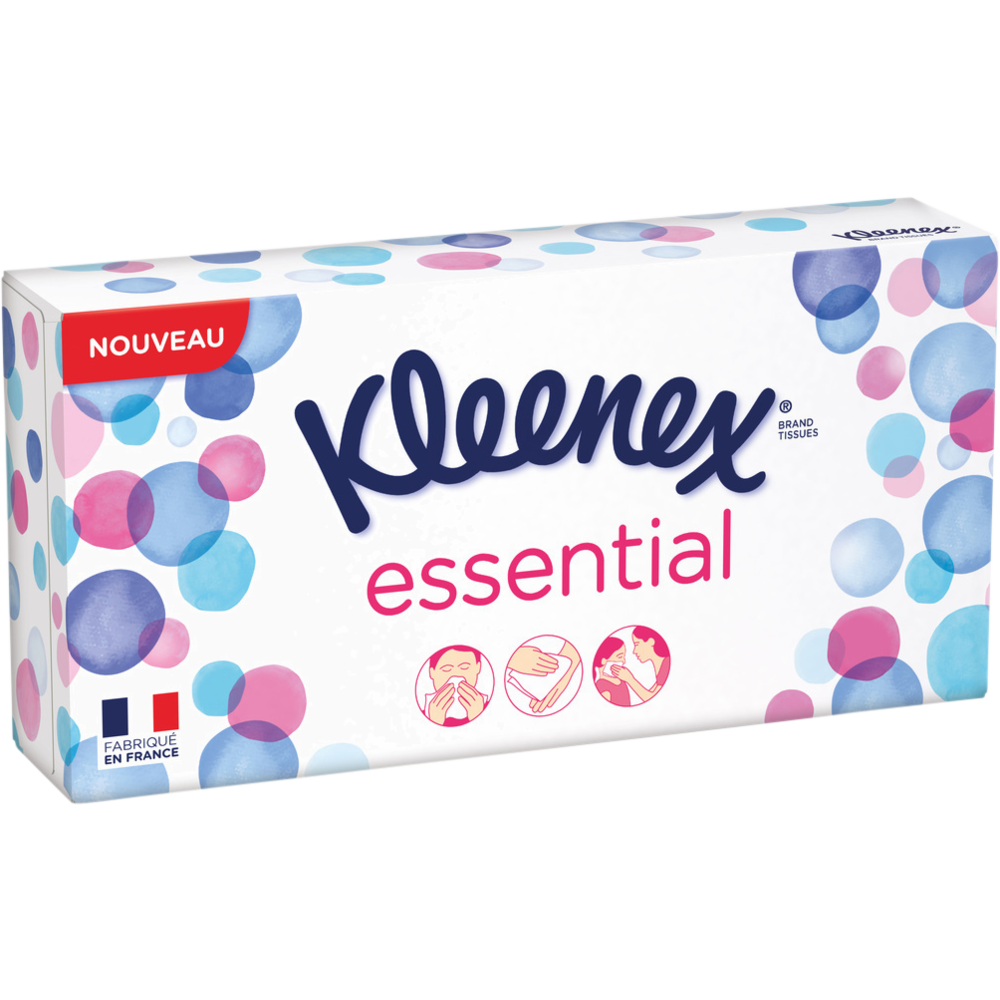 Boite de mouchoirs essential, Kleenex (x 80) La belle vie Changez