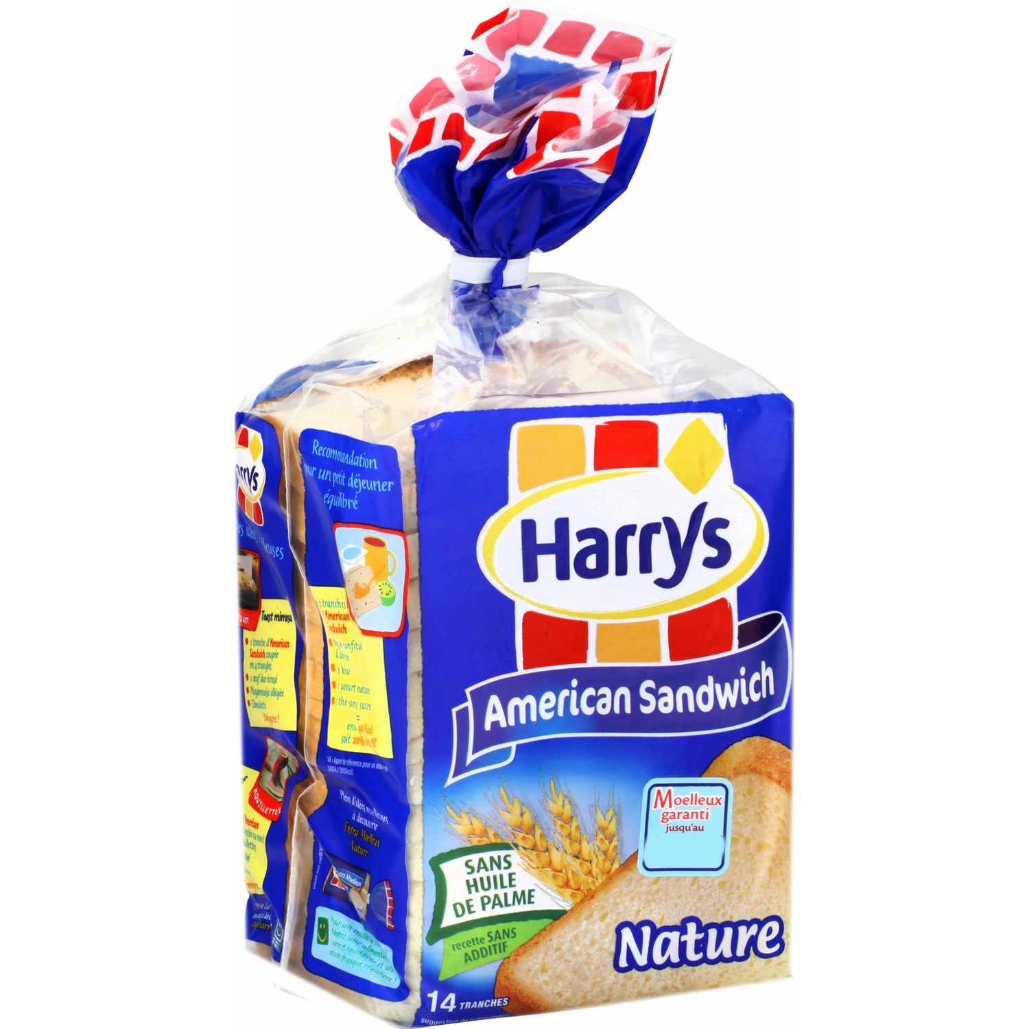 American Sandwich Nature, Harry's (550 g) | Miamtag : livraison de ...