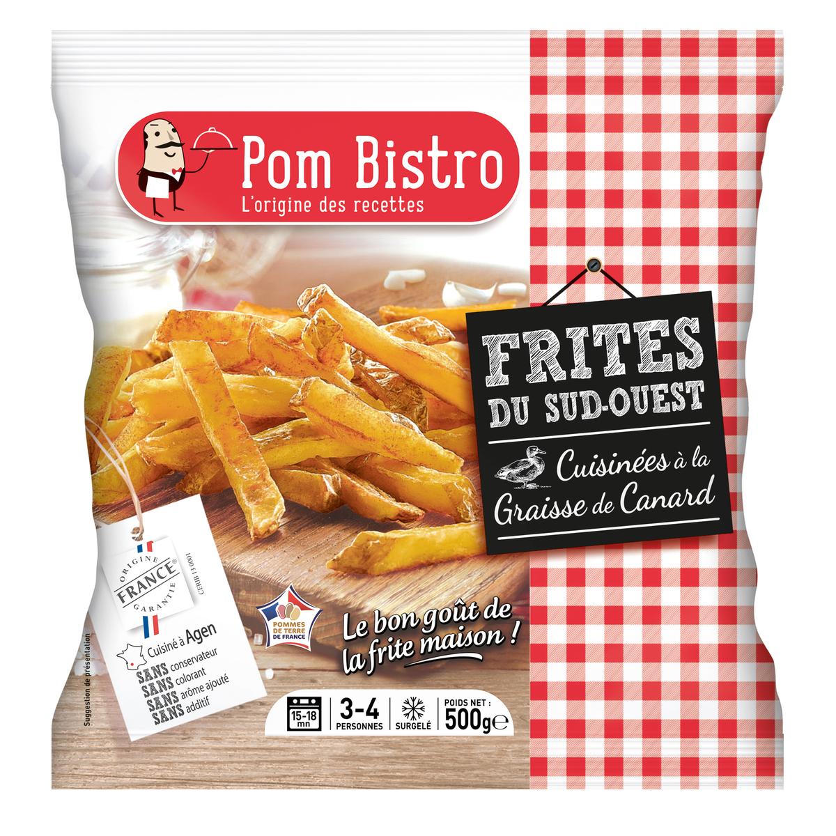 Frite du Sud Ouest surgelées, Pom Bistrot (500 g) La belle vie Changez votre vision des courses Frite du Sud Ouest surgelées, Pom Bistrot (500 g) La belle vie Changez votre vision des courses