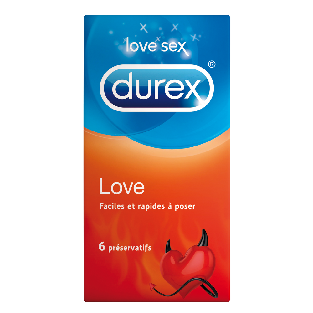 Préservatifs Love Match Texturés - Lot De 6 - Colis Discret - Livraison 48h