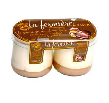 Yaourt Creme De Marron Yaourt Crème De Marron Vanillé 140 G 14 Yaourt à la crème de marron, La Fermière (2 x 160 g) | Miamtag